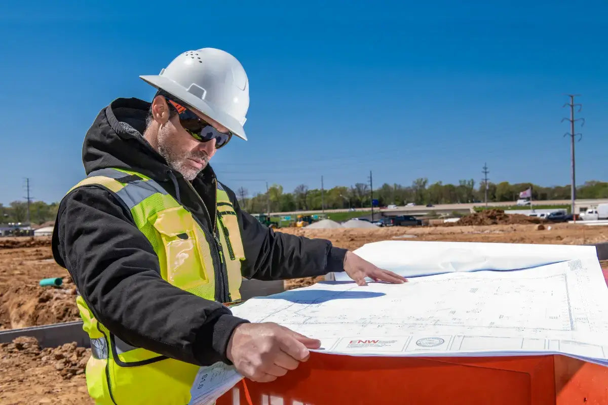 Construction site safety helmet