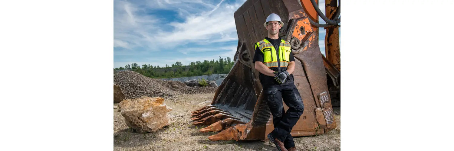 safety vest on onsite