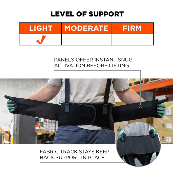 Ergodyne ProFlex Elastic Back Support Brace - 1650