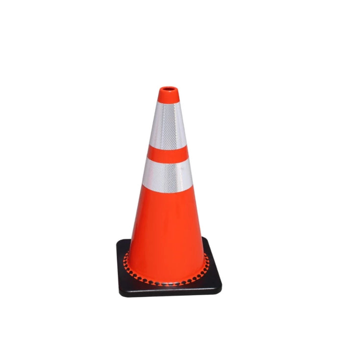 28" Traffix Devices Traffic Cone - Orange - 7 Lbs - 4" + 6" 3M Reflective Collars