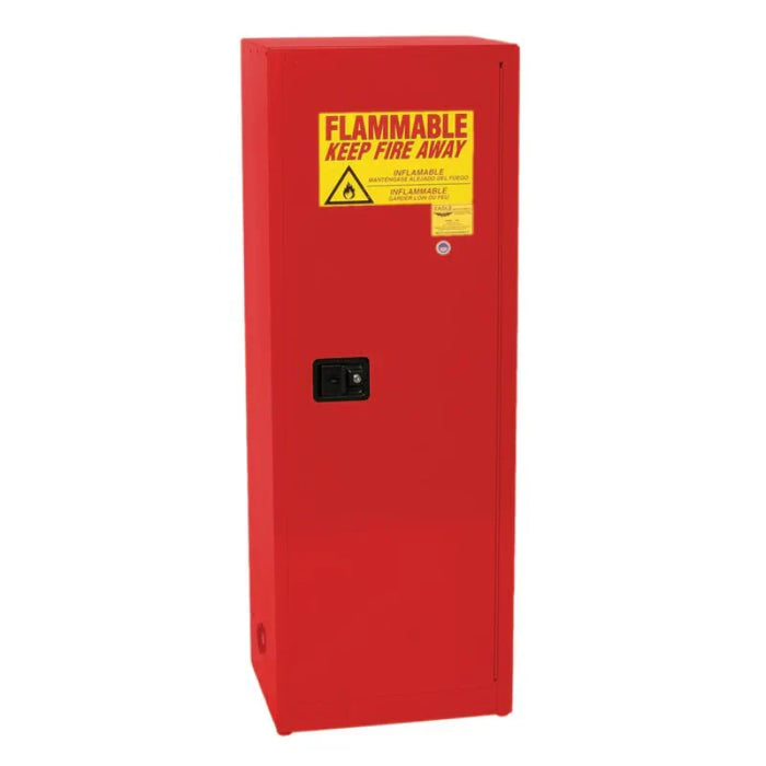 safety-storage-cabinet-24-gallon-flammable-1-manual-door-3-shelves-red