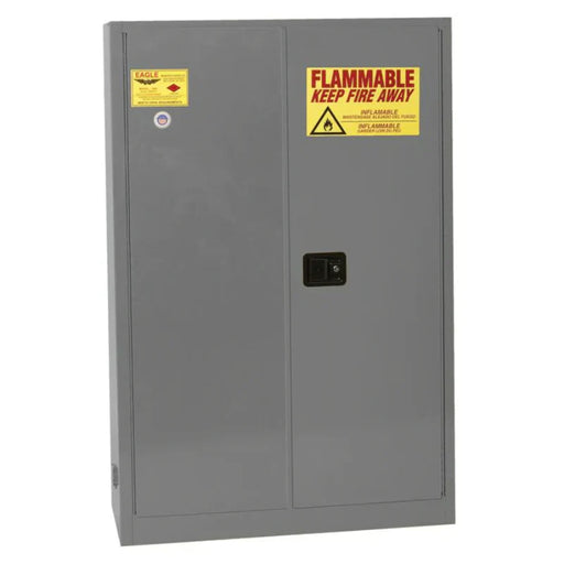 safety-storage-cabinet-45-gallon-flammable-2-sliding-self-closing-doors-2-shelves-gray