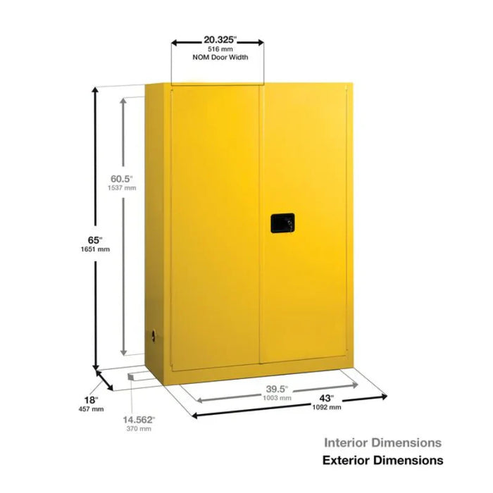 safety-storage-cabinet-45-gallon-flammable-2-sliding-self-closing-doors-2-shelves-white