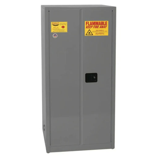 safety-storage-cabinet-60-gallon-flammable-2-manual-doors-2-shelves-gray