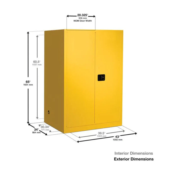 safety-storage-cabinet-90-gallon-flammable-2-manual-doors-2-shelves-beige