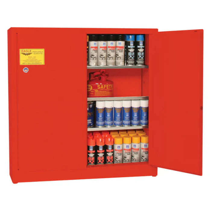 red-24-gallon-paint-ink-storage-safety-cabinet-2-manual-closing-doors-3-shelves