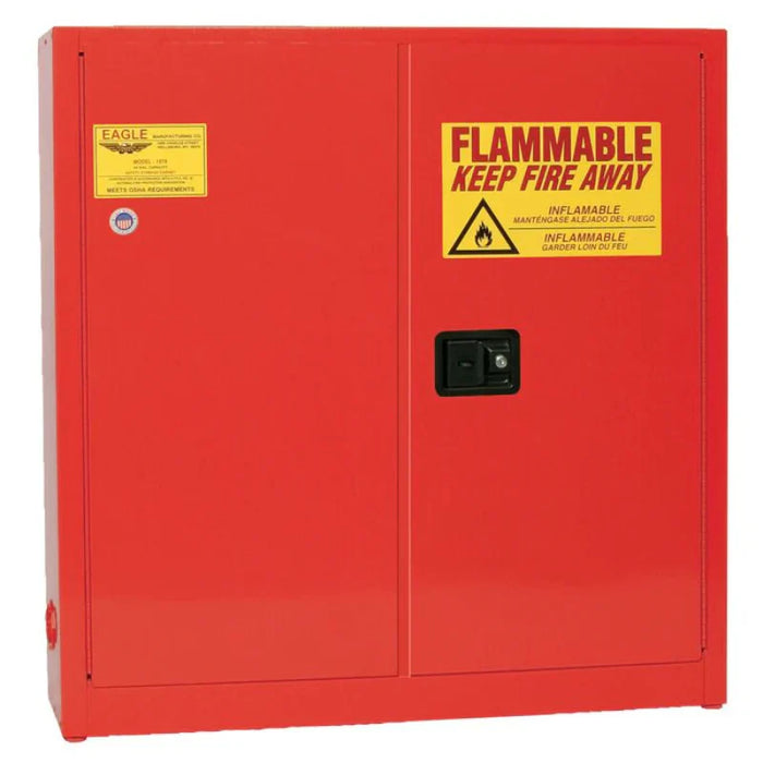 red-24-gallon-paint-ink-storage-safety-cabinet-2-manual-closing-doors-3-shelves