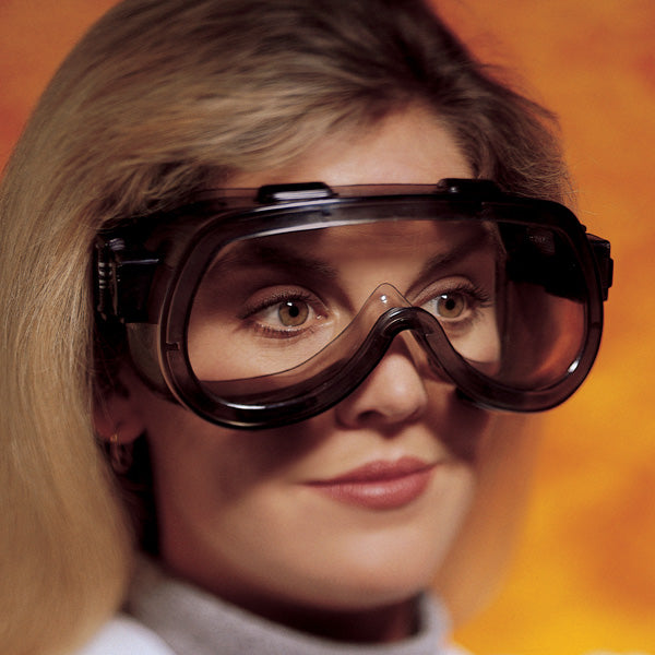 mcr-safety-24-safety-goggles-smoke-frame-clear-lens-2400