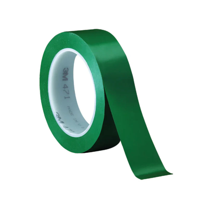 3M® 471 Premium Solid Tape - 5.2 Mil - 2" x 36 yds. - Green