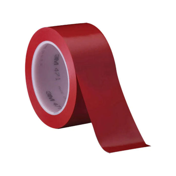 3M® 471 Premium Solid Tape - 5.2 Mil - 2" x 36 yds. - Red