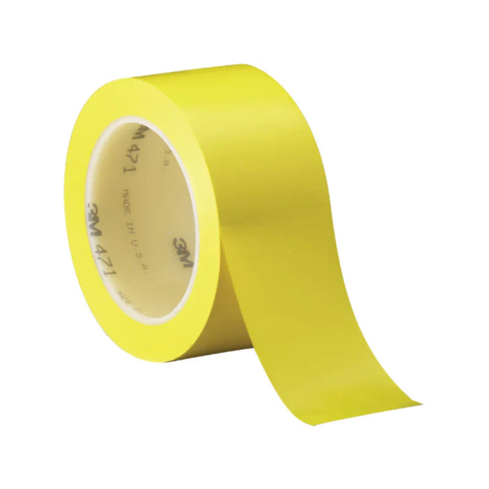 3M® 471 Premium Solid Tape - 5.2 Mil - 2" x 36 yds. - Yellow