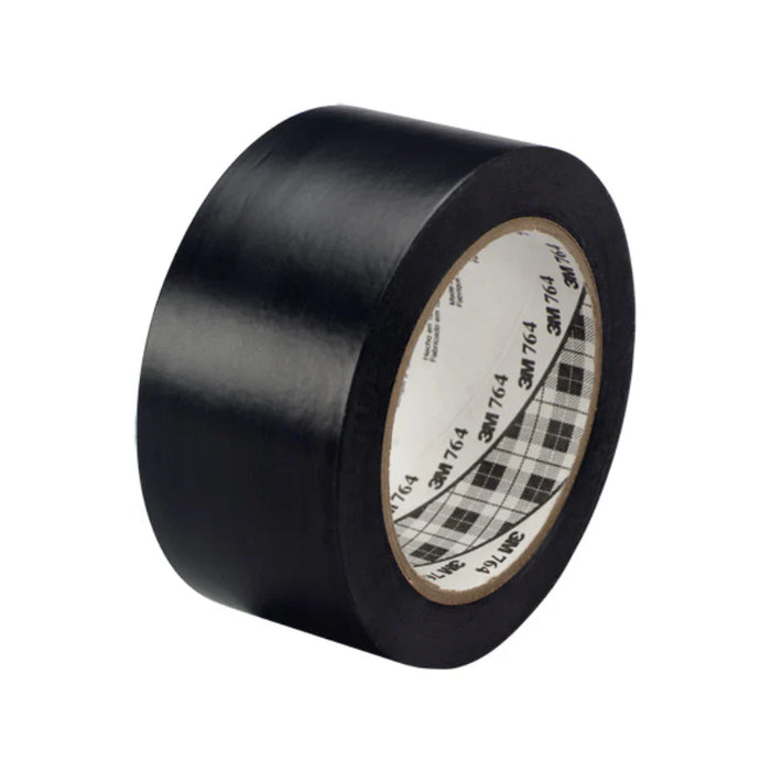 3M® 764 General Purpose Solid Tape - 5 Mil - 1" x 36 yds. - Black