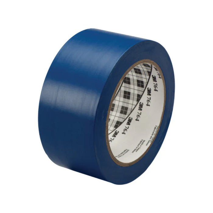 3M® 764 General Purpose Solid Tape - 5 Mil - 1" x 36 yds. - Blue