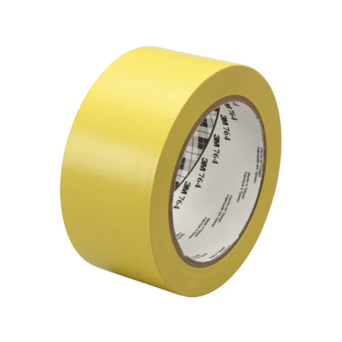 3M® 764 General Purpose Solid Tape - 5 Mil - 1" x 36 yds. - Yellow