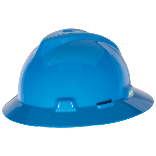 MSA® V-Gard Full Brim Hard Hat - Fas-Trac Suspension