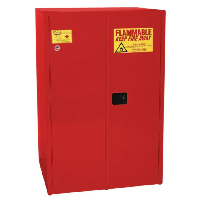 safety-storage-cabinet-90-gallon-flammable-2-self-closing-doors-2-shelves-red