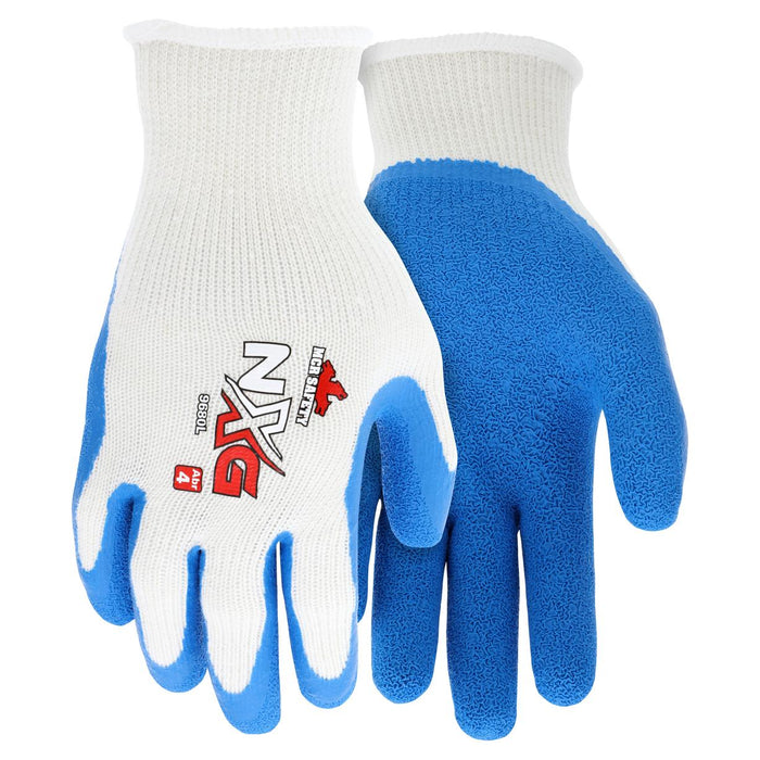 MCR Safety NXG Latex Coated Gloves - 10 Gauge Cotton/Polyester - 9680