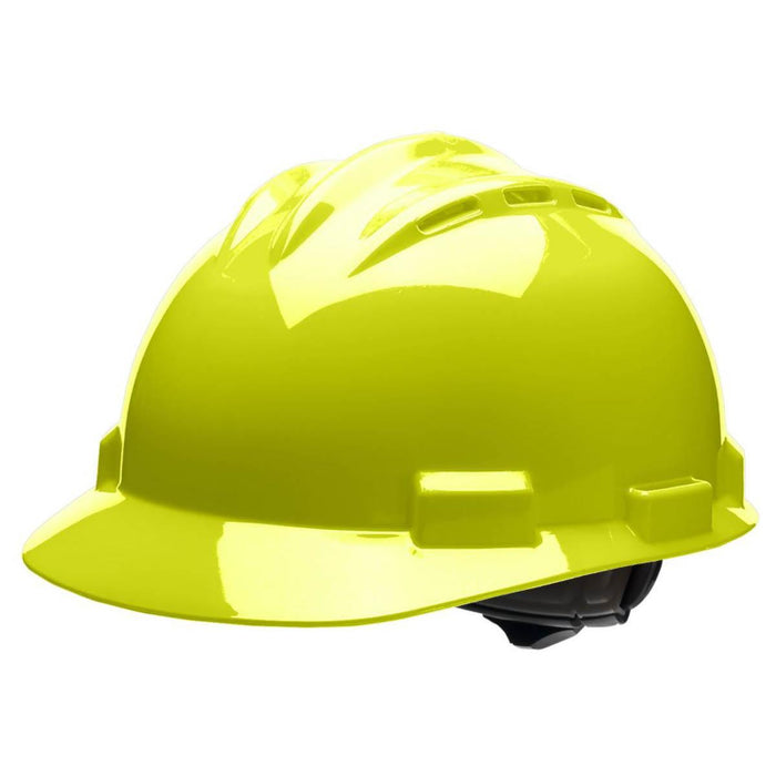 Bullard® Standard Vented Hard Hat 4-Point Ratchet Suspension - S62