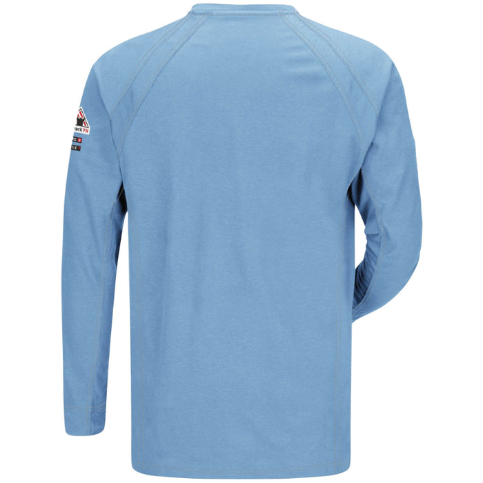 Bulwark® iQ Series® Comfort Knit Men's FR Henley Shirt - QT20