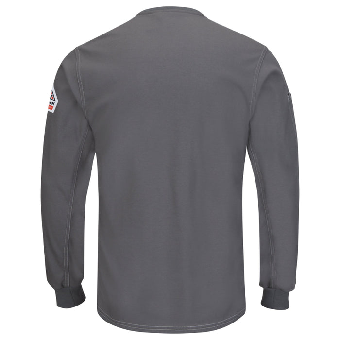 Bulwark® iQ Series® Comfort Plus Knit Men's FR Henley Shirt - QT40