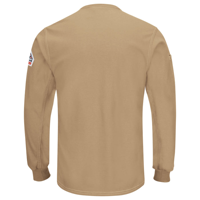 Bulwark® iQ Series® Comfort Plus Knit Men's FR Henley Shirt - QT40