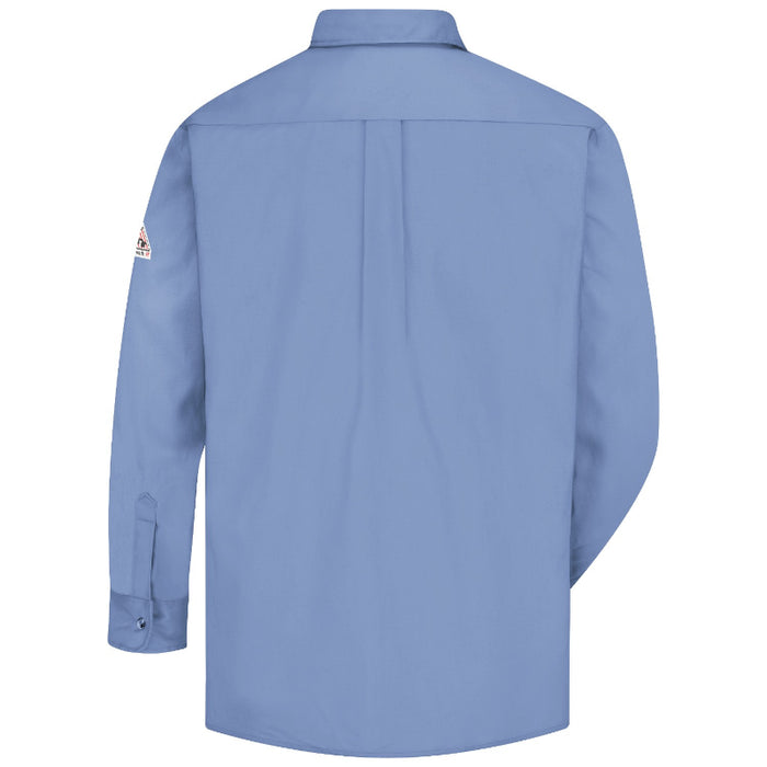 Bulwark® FR Men's Lightweight Dress Shirt - Light Blue - SEG6