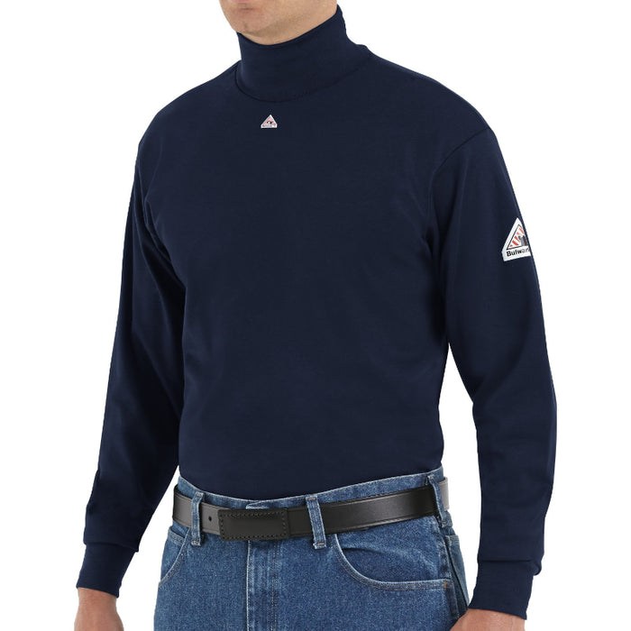 Bulwark® Men's EXCEL FR Mock Turtleneck Sweatshirt - SEK2