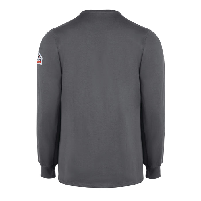 Bulwark® FR Men's Lightweight Long Sleeve Henley Shirt - SEL2