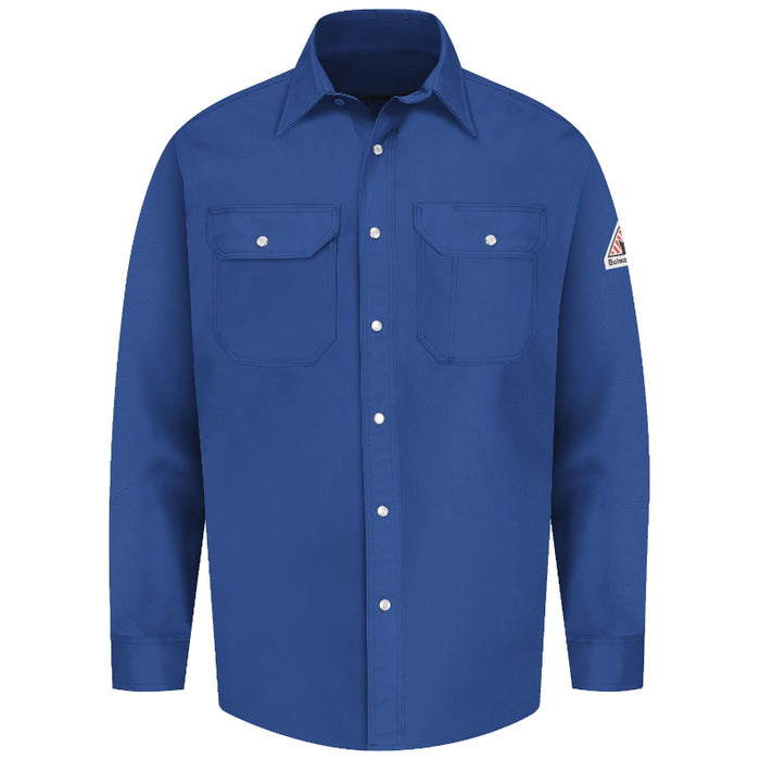 Bulwark® Men's Midweight Excel FR Snap-Front Uniform Shirt - SES2