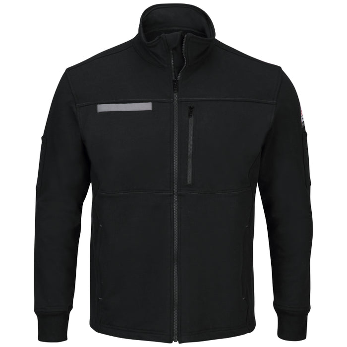 Bulwark® Men's Fleece FR Zip-Up Jacket - SEZ3