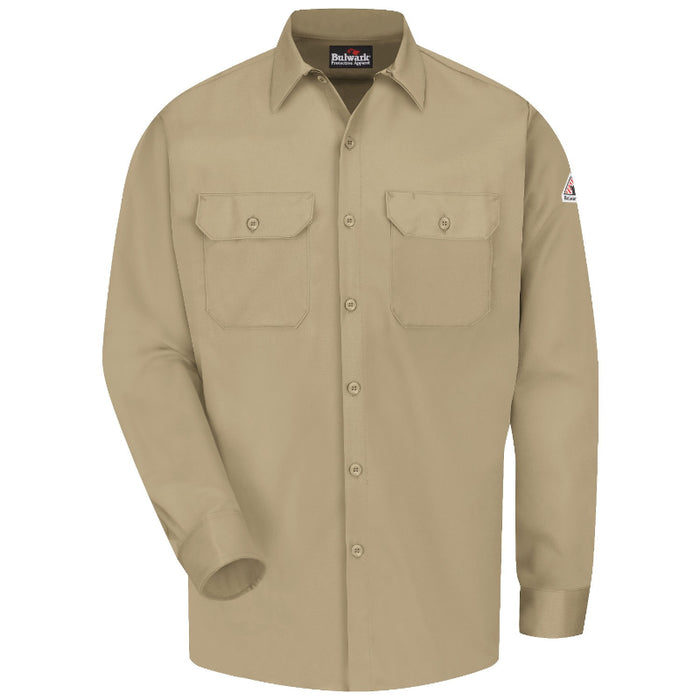 Bulwark® Men's Midweight Excel FR® Work Shirt - SLW2