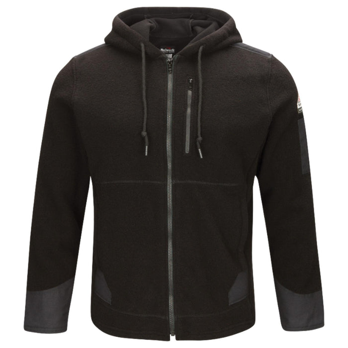 Bulwark® Men's Front Zip Modacrylic Blend Fleece Hoodie - SMH8