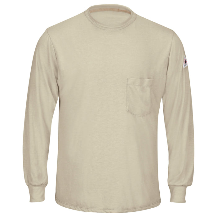 Bulwark® Men's Lightweight FR Long Sleeve T-Shirt - SMT8