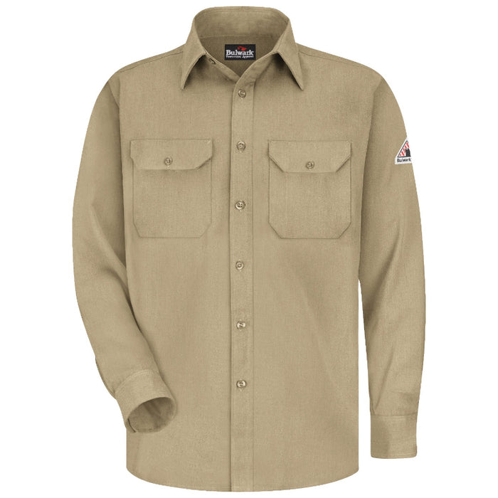 Bulwark® Men's Lightweight FR Uniform Shirt - SMU4