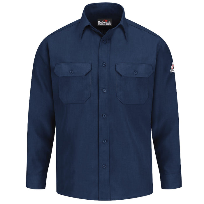 Bulwark® Men's Lightweight Nomex® FR Uniform Shirt - SND2