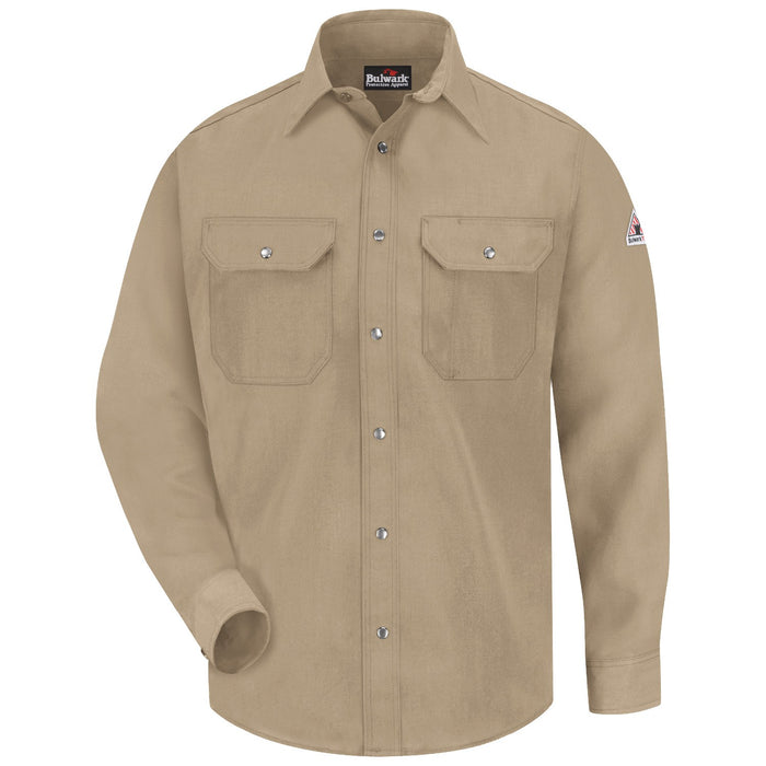 Bulwark® Men's Lightweight Nomex FR Snap-Front Shirt - SNS2