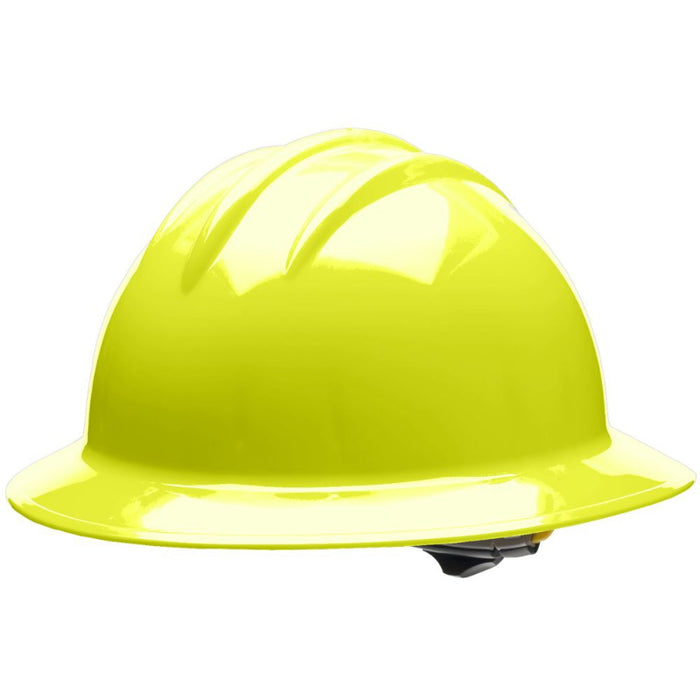 Bullard® Classic Full Brim Hard Hat 6-Point Ratchet Suspension - C33