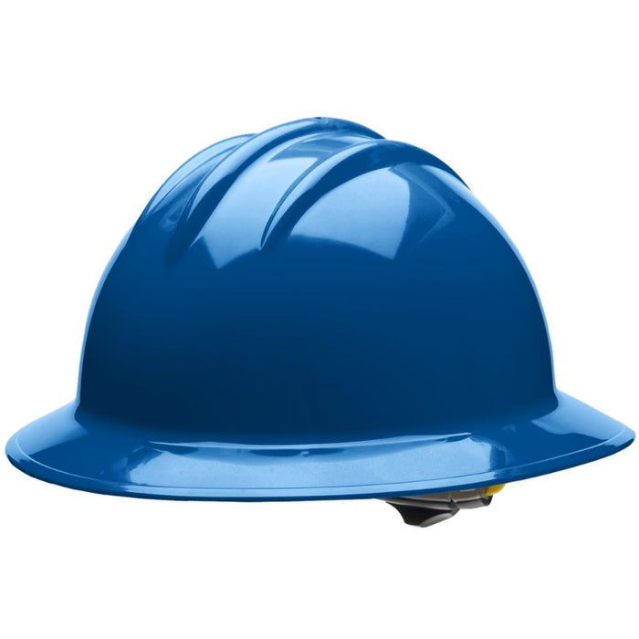 Bullard® Classic Full Brim Hard Hat 6-Point Ratchet Suspension - C33