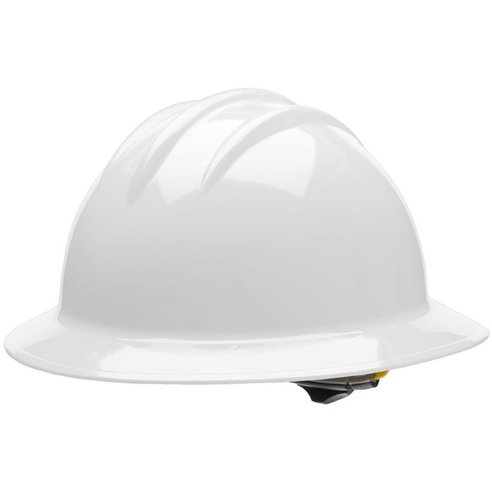 Bullard® Classic Full Brim Hard Hat 6-Point Ratchet Suspension - C33