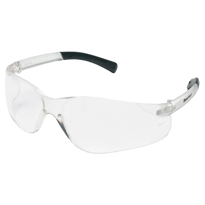 MCR Safety BearKat BK1 Safety Glasses - Clear Temples - Clear Lens - BK110 - BK110