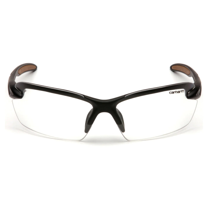 Carhartt Spokane Half Frame Design - Rubber Nosepiece Safety Glasses