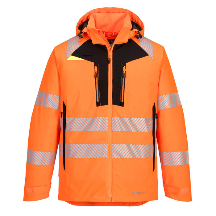 Portwest® DX4 Hi Vis Waterproof Winter Safety Jacket - DX461