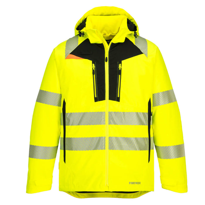 Portwest® DX4 Hi Vis Waterproof Winter Safety Jacket - DX461