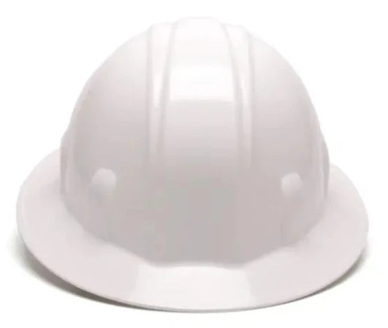 Pyramex® SL Series Full Brim Hard Hat - 6 Point Ratchet Adjustable Suspension - HP261