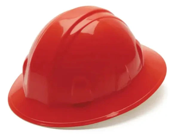 Pyramex® SL Series Full Brim Hard Hat - 6 Point Ratchet Adjustable Suspension - HP261