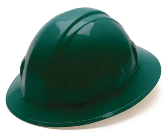 Pyramex® SL Series Full Brim Hard Hat - 6 Point Ratchet Adjustable Suspension - HP261