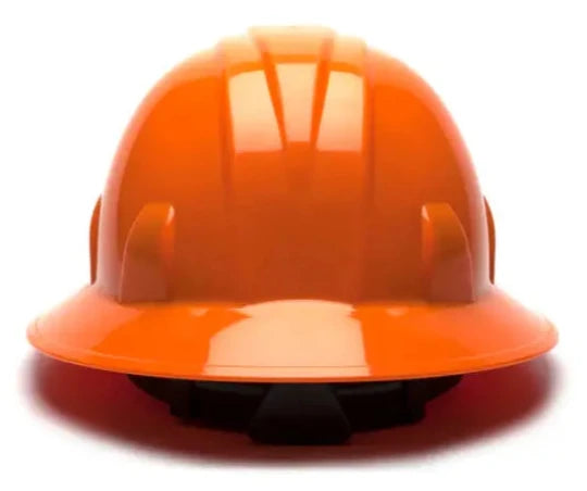 Pyramex® SL Series Full Brim Hard Hat - 6 Point Ratchet Adjustable Suspension - HP261