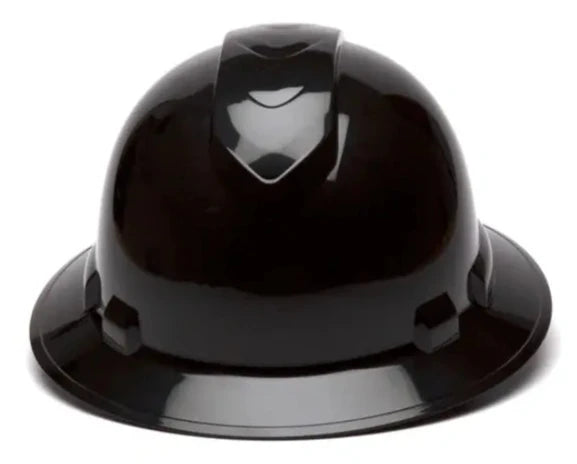 Pyramex® Ridgeline Full Brim Low Profile Hard Hat-4-Point Ratchet Suspension - HP541