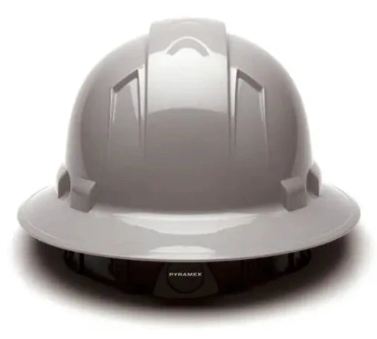 Pyramex® Ridgeline Full Brim Low Profile Hard Hat-4-Point Ratchet Suspension - HP541