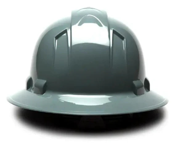 Pyramex® Ridgeline Full Brim Low Profile Hard Hat-4-Point Ratchet Suspension - HP541